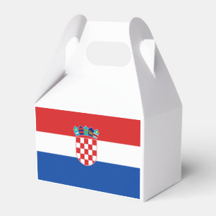 Kroatienflagga Presentaskar
