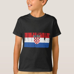 Kroatienflagga T Shirt