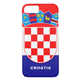 Kroatienflaggaiphone case