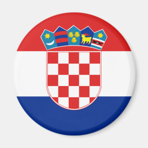 Kroatienflaggamagnet Magnet