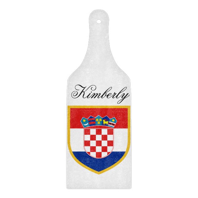 Kroatienflaggapersonlig (Framsidan)