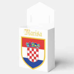 Kroatienflaggapersonlig Presentaskar