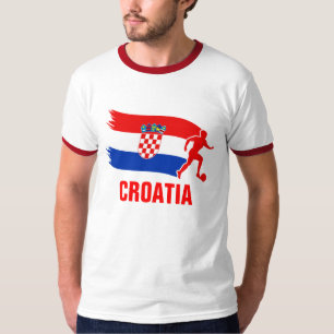 Kroatienfotbollflagga Tröja