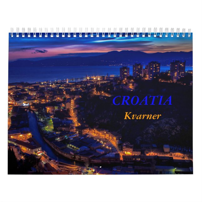 KroatienKvarner kalender (Omslag)