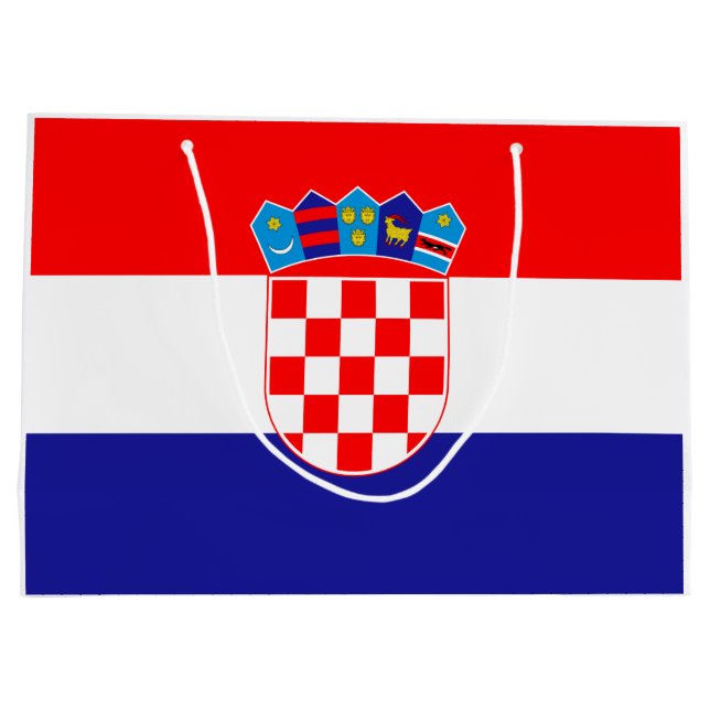 Kroatiens flagga (Baksidan)