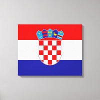 Kroatiens flagga