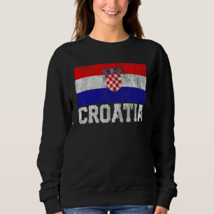 Kroatiens Flagga Pride Roots Land Family N T Shirt