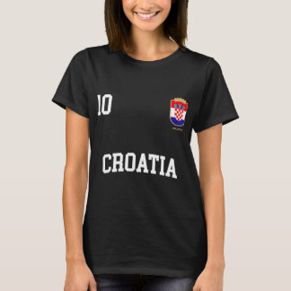 Kroatiens fotbollslag Hoodie 10 Kroatiens fotbolls T Shirt