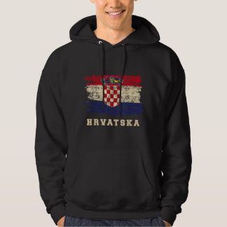 Kroatiens fotbollsspelare Shirt 2018, kroatisk Jer Hoodie