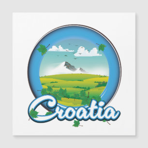 Kroatiens logotyp för resor