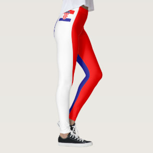 Kroatiens och Kroatiens balar i mode /sport Leggings