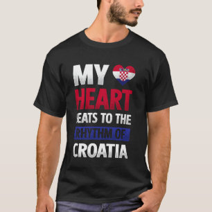 Kroatiens rötter Kroatiens kulturarv Proud Cro T Shirt