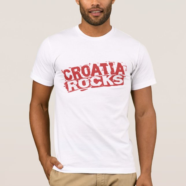 Kroatienstenar T-shirt (Framsida)