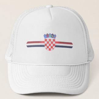 Kroatientruckerkeps - den kroatiska flagga pricker keps