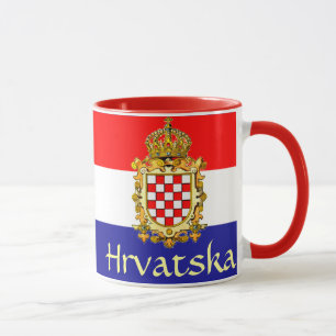 Kroatienvapensköld Mugg