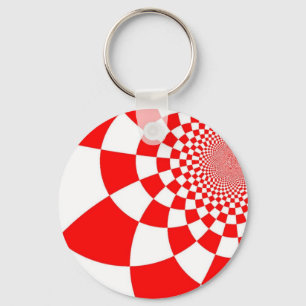 Kroatisk checkers nyckelring