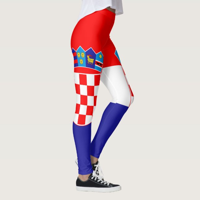 Kroatisk flagg leggings (Höger)