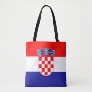 Kroatisk flagg tygkasse