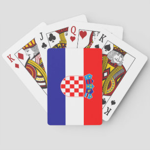 Kroatisk flagga casinokort