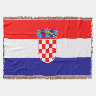Kroatisk flagga filt