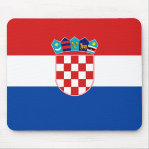 Kroatisk flagga musmatta