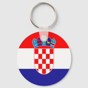 Kroatisk flagga nyckelring