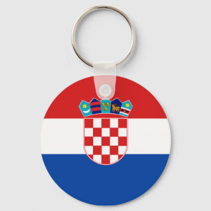 Kroatisk flagga nyckelring