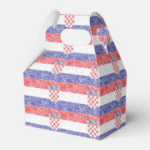 Kroatisk flagga presentaskar