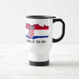 Kroatisk flagga resemugg