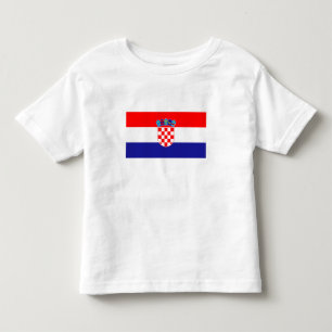 Kroatisk flagga t shirt