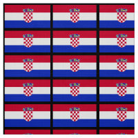 Kroatisk flagga