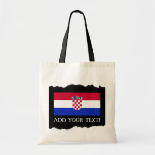 Kroatisk flagga tygkasse