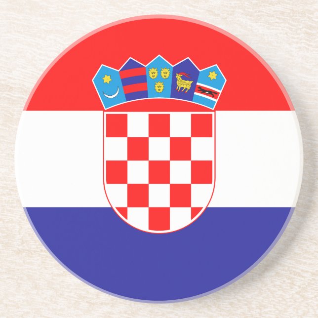 Kroatisk flagga underlägg (Framsidan)