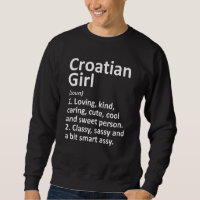 Kroatisk flicka Kroatien Funny Land Home Roots De
