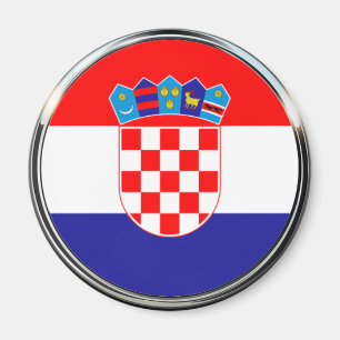 Kroatisk Jacka av Arm   Hrvatski grb Magnet