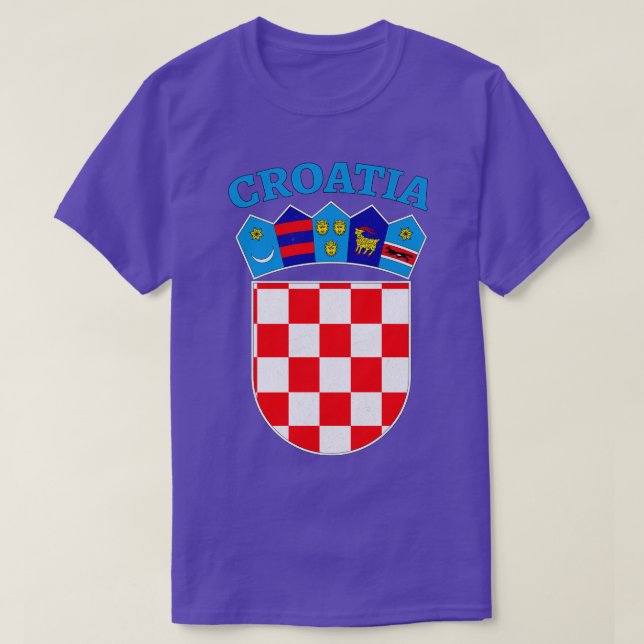 Kroatisk Jacka av Arm T Shirt (Design framsida)