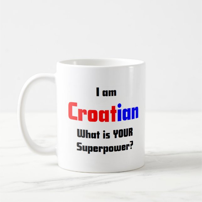 kroatisk kaffemugg (Vänster)