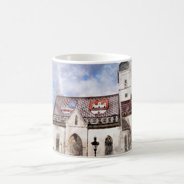 Kroatisk mugg Zagreb (Center)