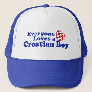 Kroatisk pojke keps