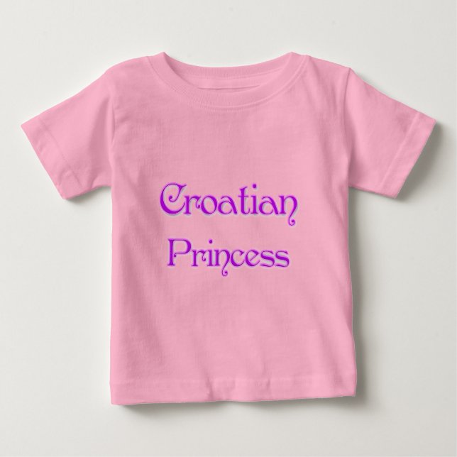 Kroatisk prinsessa tee (Framsida)