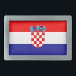 Kroatiska Flagga<br><div class="desc">Kroatiens nationella flagga.</div>