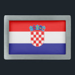 Kroatiska Flagga<br><div class="desc">Kroatiens nationella flagga.</div>