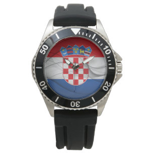 Kroatiska Flagga Armbandsur