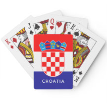 Kroatiska Flagga med Anpassade