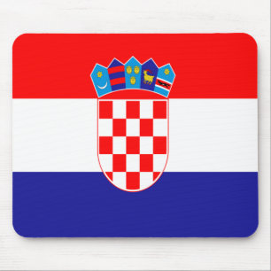 Kroatiska flagga musmatta