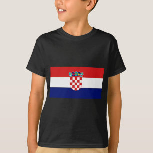 Kroatiska flagga - Trobojnica T-shirt