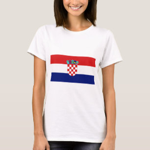 Kroatiska flagga - Trobojnica Tee