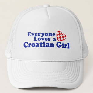 Kroatiska flickor keps