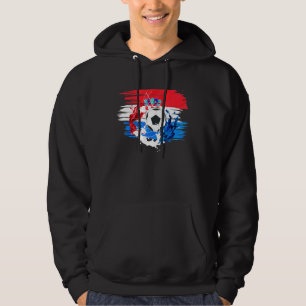 Kroatiska fotbollsförbundet Kroatien Hoodie
