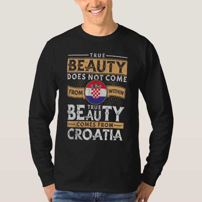 Kroatiska kvinnor och Manar T Shirt (Framsida)